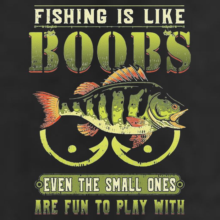 Fishing Is Like Boobs Even The Small Ones Are Fun Adult Drive Performance Visor