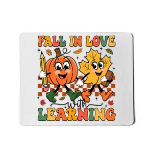 Fall In Love With Learning Thanksgiving Teacher Student Mousepad