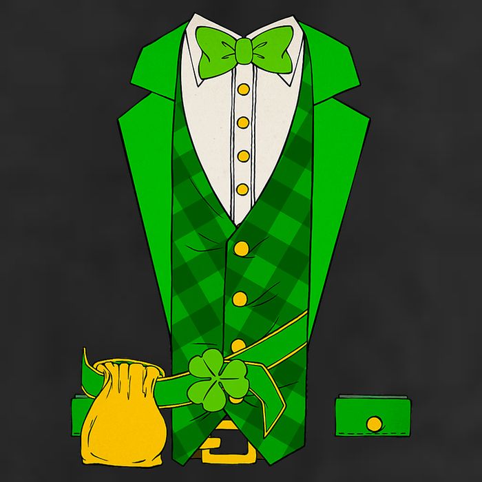 Funny Irish Leprechaun Costume Suit Tuxedo St. Patrick's Day 11oz C Handle Ceramic Mug