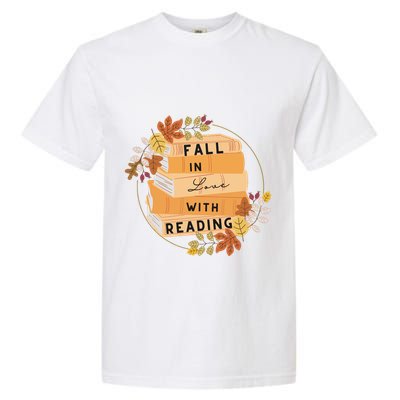 Fall In Love With Reading Book Lover Garment-Dyed Heavyweight T-Shirt
