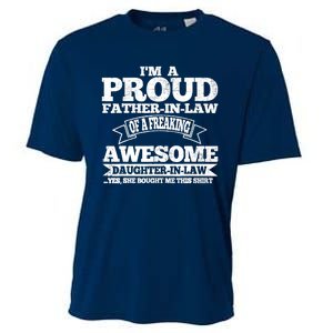 Father in Law Fathers Day from Daughter in Law Cooling Performance Crew T-Shirt