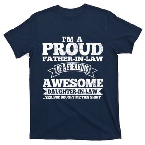 Father in Law Fathers Day from Daughter in Law T-Shirt