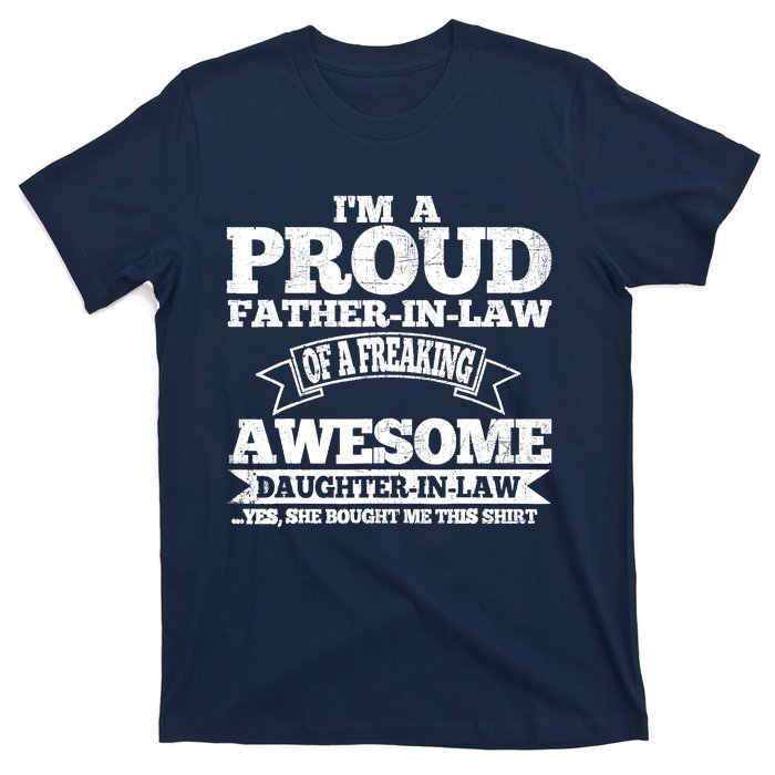 Father in Law Fathers Day from Daughter in Law T-Shirt