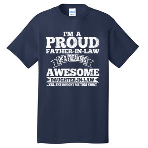 Father in Law Fathers Day from Daughter in Law Tall T-Shirt