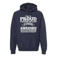 Father in Law Fathers Day from Daughter in Law Premium Hoodie