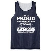 Father in Law Fathers Day from Daughter in Law Mesh Reversible Basketball Jersey Tank