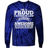 Father in Law Fathers Day from Daughter in Law Tie-Dye Long Sleeve Shirt