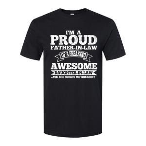 Father in Law Fathers Day from Daughter in Law Softstyle CVC T-Shirt