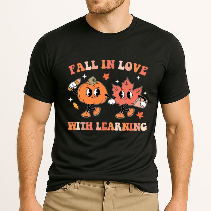 Fall In Love With Learning Autumn Cute Performance Shirt