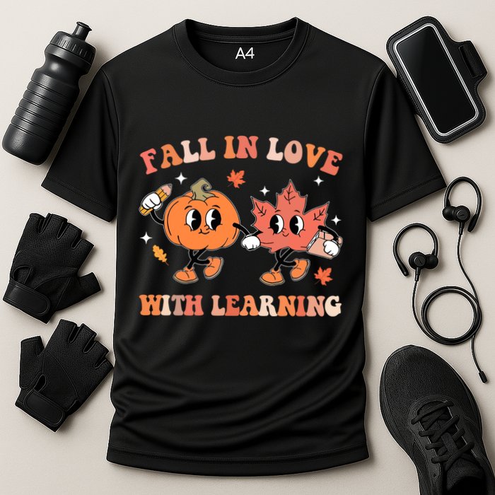 Fall In Love With Learning Autumn Cute Performance Shirt