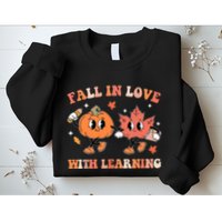 Fall In Love With Learning Autumn Cute Sweatshirt