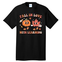 Fall In Love With Learning Autumn Cute Tall T-Shirt