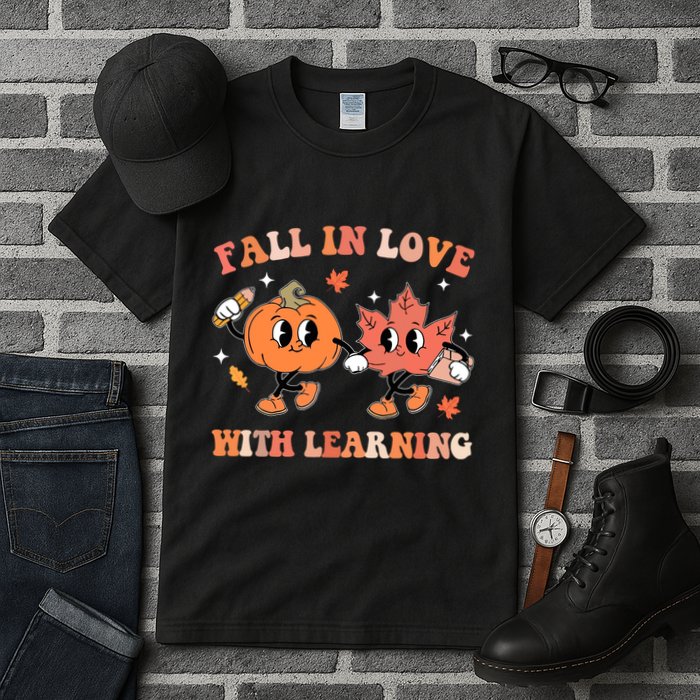 Fall In Love With Learning Autumn Cute Tall T-Shirt