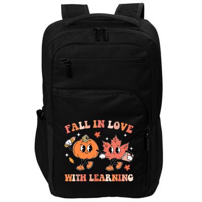 Fall In Love With Learning Autumn Cute Impact Tech Backpack