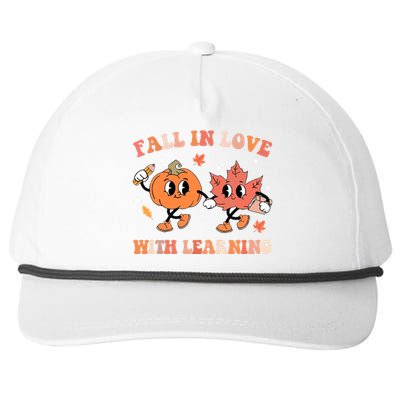 Fall In Love With Learning Autumn Cute Snapback Five-Panel Rope Hat