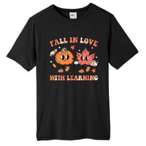 Fall In Love With Learning Autumn Cute Tall Fusion ChromaSoft Performance T-Shirt