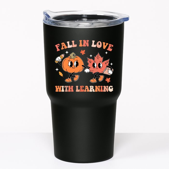 Fall In Love With Learning Autumn Cute Tumbler