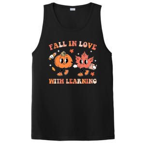 Fall In Love With Learning Autumn Cute PosiCharge Competitor Tank