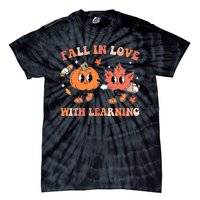 Fall In Love With Learning Autumn Cute Tie-Dye T-Shirt