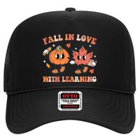 Fall In Love With Learning Autumn Cute Trucker Hat