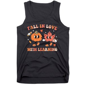 Fall In Love With Learning Autumn Cute Tank Top