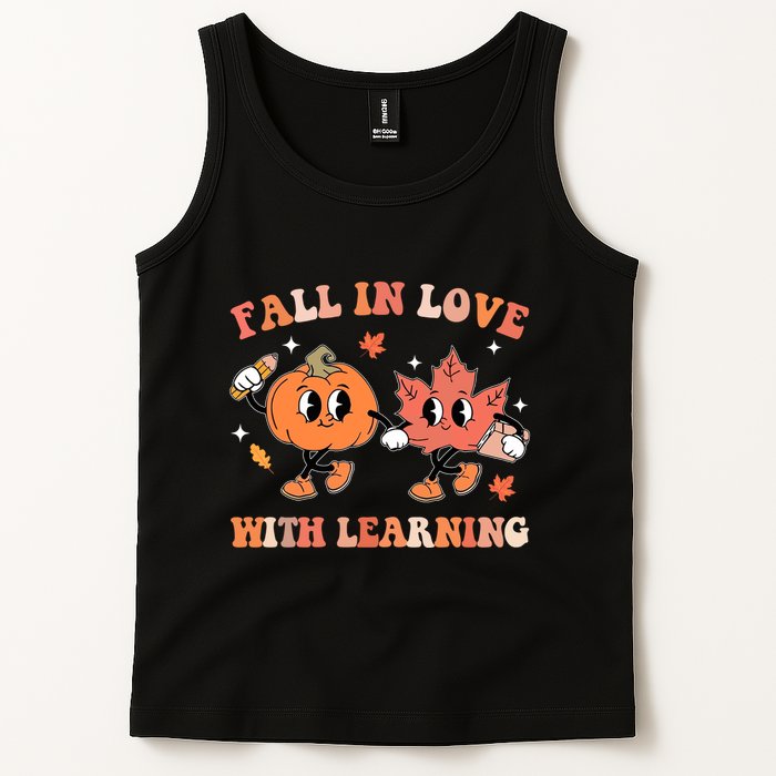 Fall In Love With Learning Autumn Cute Tank Top