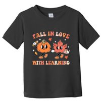 Fall In Love With Learning Autumn Cute Toddler T-Shirt