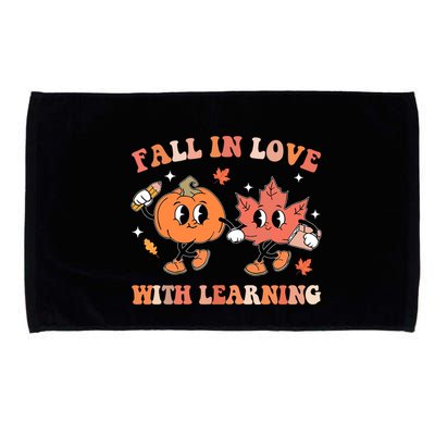 Fall In Love With Learning Autumn Cute Microfiber Hand Towel
