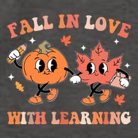 Fall In Love With Learning Autumn Cute Vector Backpack