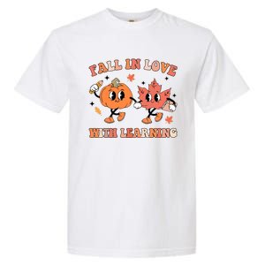 Fall In Love With Learning Autumn Cute Garment-Dyed Heavyweight T-Shirt