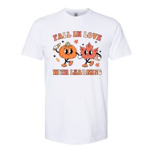 Fall In Love With Learning Autumn Cute Softstyle CVC T-Shirt