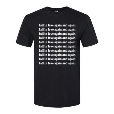 Fall In Love Again And Again Softstyle® CVC T-Shirt