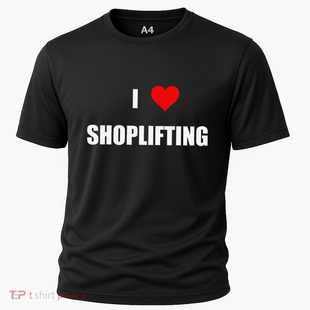Funny I Love Shoplifting Performance Shirt