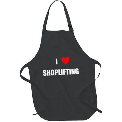 Funny I Love Shoplifting Apron