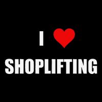Funny I Love Shoplifting Visor