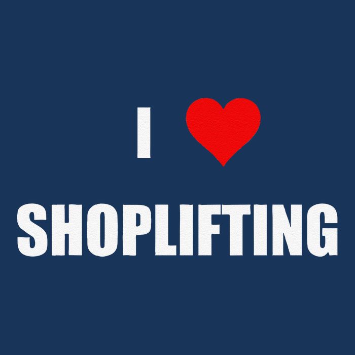 Funny I Love Shoplifting Infant Baby Jersey Bodysuit