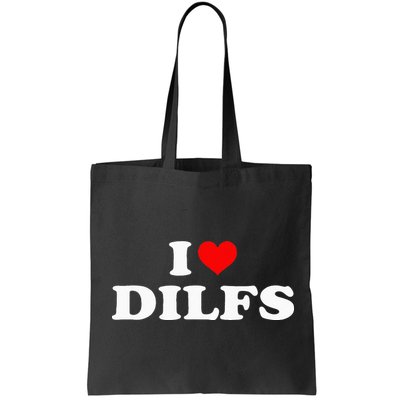 Funny I Love DILFs I Heart DILFs Red Heart Cool Bag