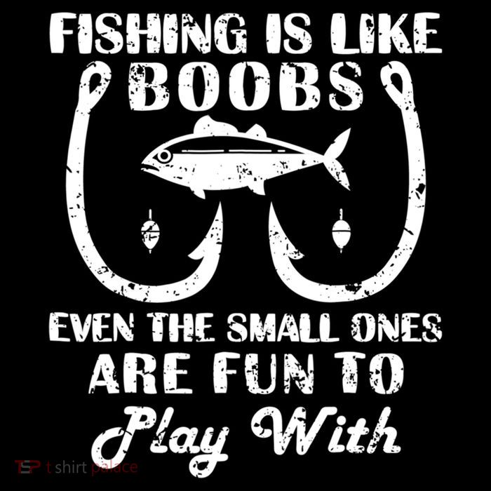 Fishing Is Like Boobs Even The Small Ones Are Fun To Play With Stripe Pom Pom Beanie