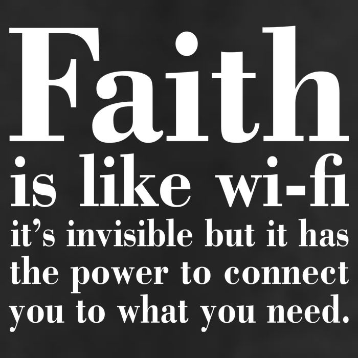Faith Is Like Wifi Christian Quote Jesus Adult Drive Performance Visor