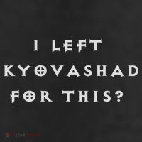 Funny I Left Kyovashad Diablo 4 Inspired 25L Jumbo Tote