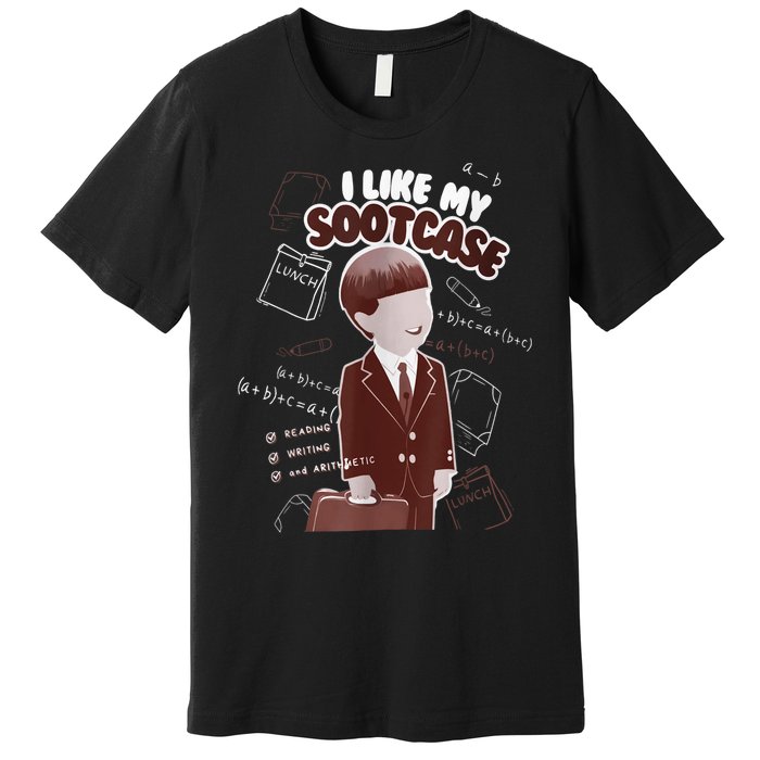 Funny I Like My Suitcase Trump Sootcase Viral Premium T-Shirt