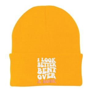 Funny I Look Better Bent Over Knit Cap Winter Beanie