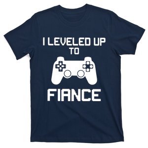 Fiance I Leveled Up To Funny Matching Gaming Gamer T-Shirt