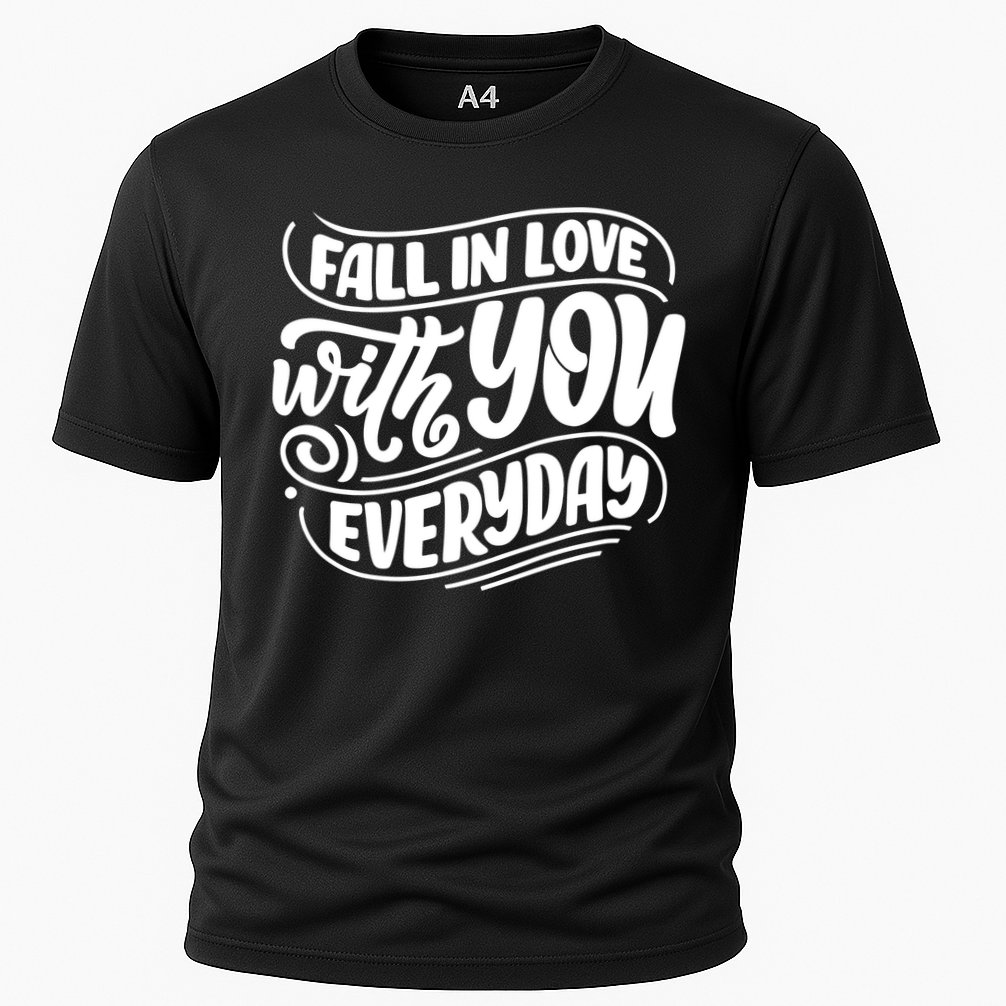 Fall In Love With You Everyday Cute Gift Cooling Performance Crew T-Shirt