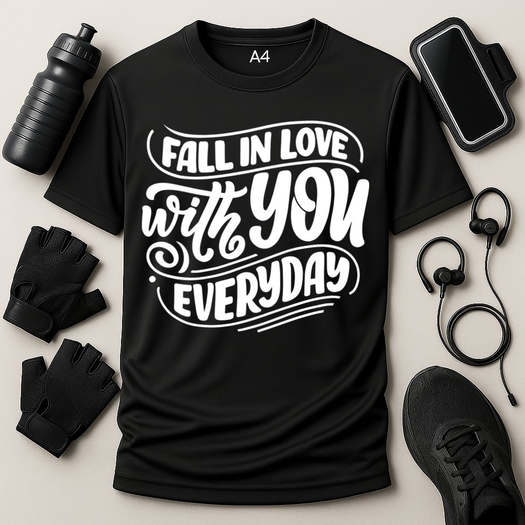 Fall In Love With You Everyday Cute Gift Cooling Performance Crew T-Shirt