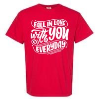 Fall In Love With You Everyday Cute Gift Garment-Dyed Heavyweight T-Shirt