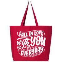 Fall In Love With You Everyday Cute Gift 25L Jumbo Tote