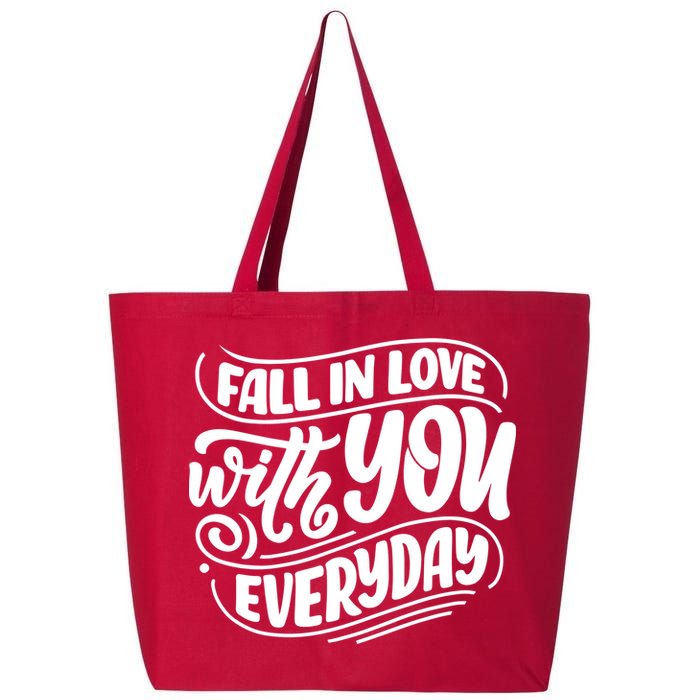 Fall In Love With You Everyday Cute Gift 25L Jumbo Tote