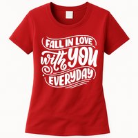 Fall In Love With You Everyday Cute Gift Womens T-Shirt