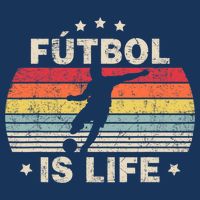 Futbol Is Life Soccer Funny Football Lover Vintage Bucket Hat
